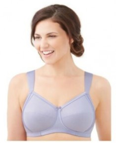 Glamorise Soft Shoulders Wire Free Bra Style 9820