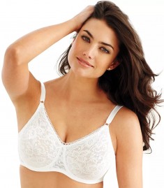 Bali Lace N Smooth Underwire Bra Style 3432