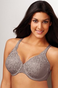 Playtex Love My Curves Embroidered Underwire Bra Style 4513